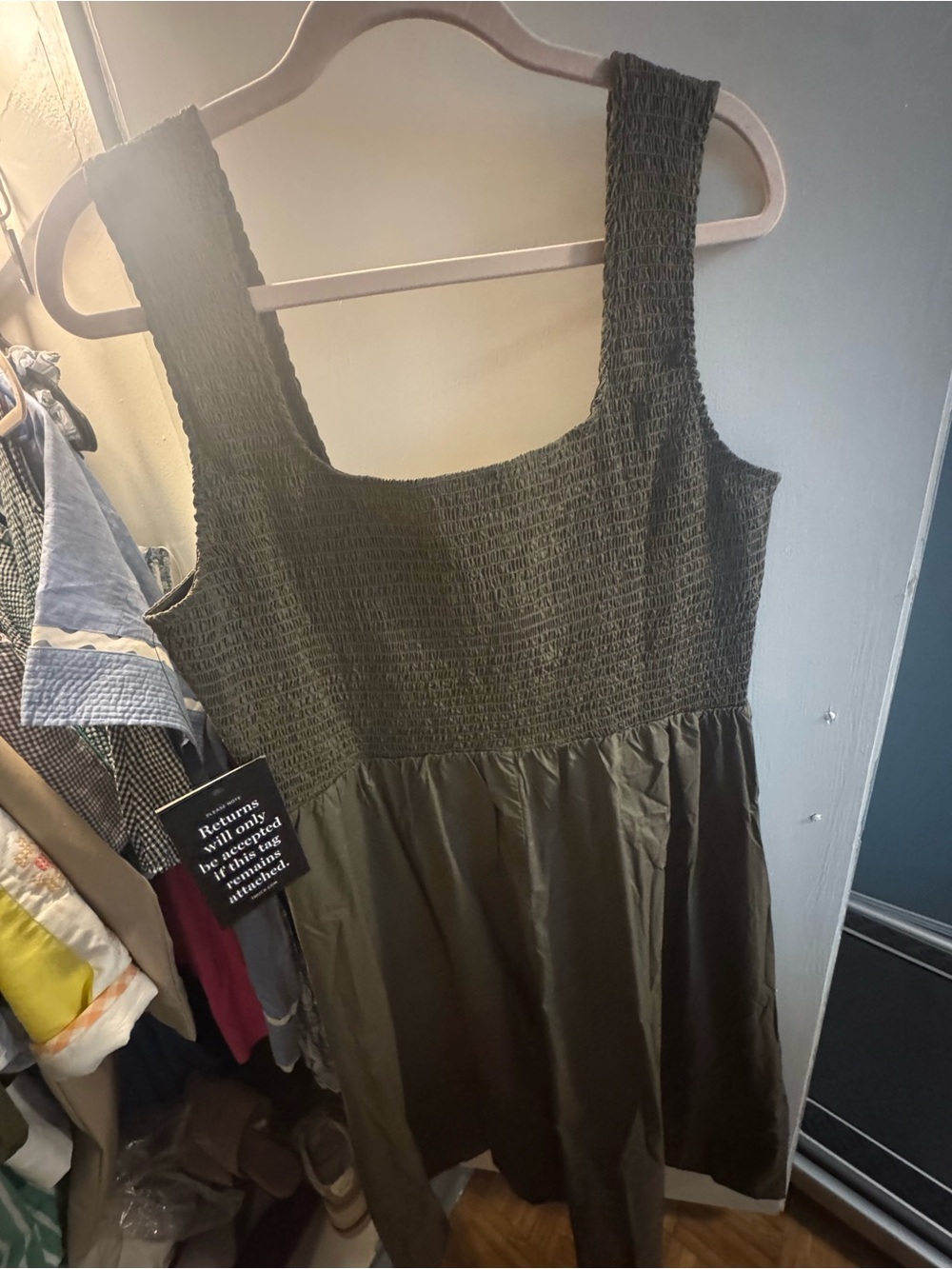 Tuckernuck Olive Green NWT Dress - Picture 3 of 7